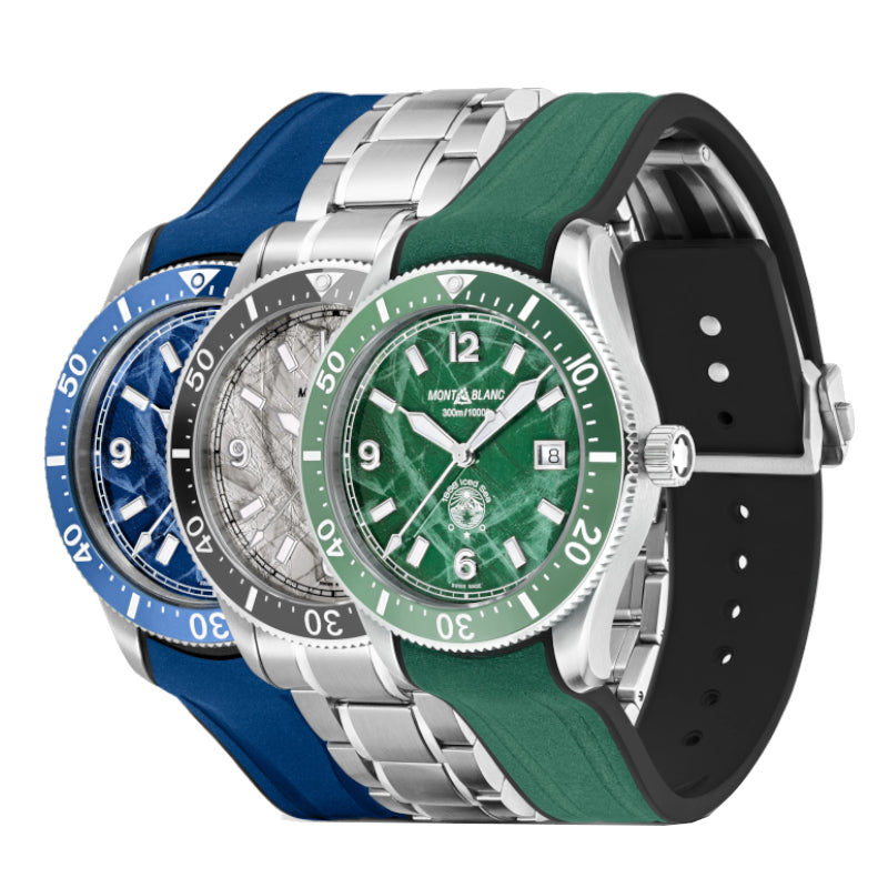 Montre Montblanc Iced Sea Automatic Date Coffret Limited Edition - 191 pièces