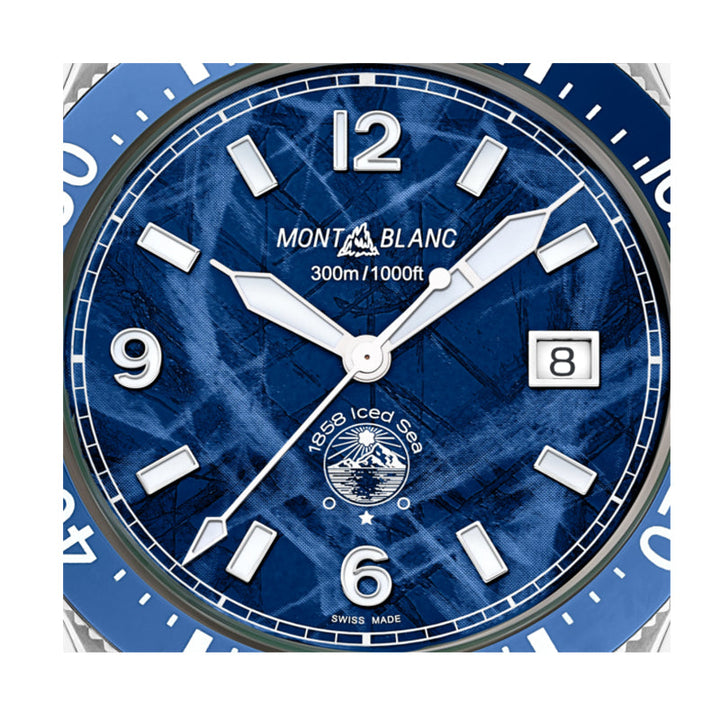 Montblanc 1858 Data automatica del mare ghiacciato