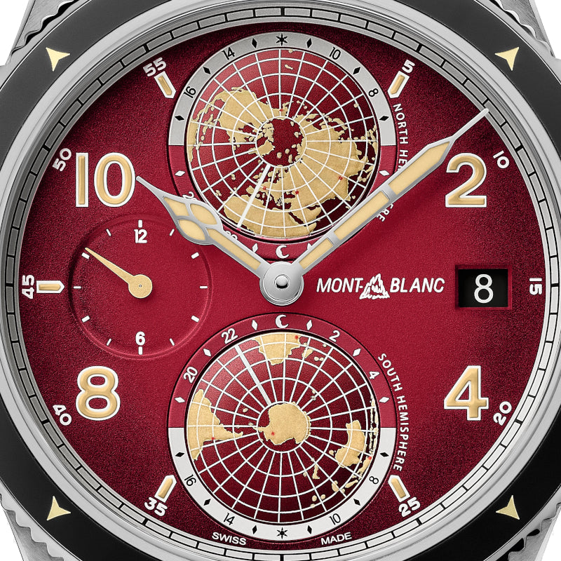Montre Montblanc 1858 Geosphere Kawa Karpo Limited Edition - 188 exemplaires
