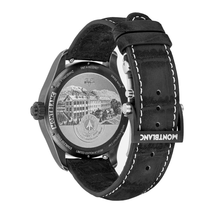 Montre Montblanc 1858 The Unveiled Secret Minerva Monopusher Chronograph Limited Edition - 88 pièces