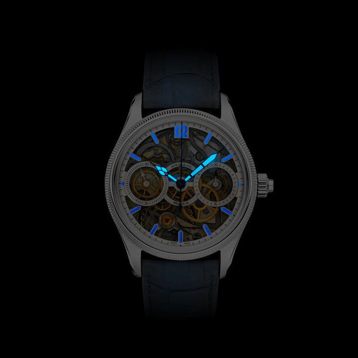 Montre Montblanc 1858 The Unveiled Secret Minerva Monopusher Chronograph Limited Edition - 58 pièces