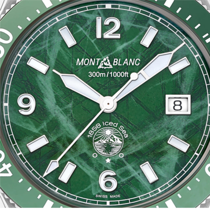 Montblanc 1858 Data automatica del mare ghiacciato