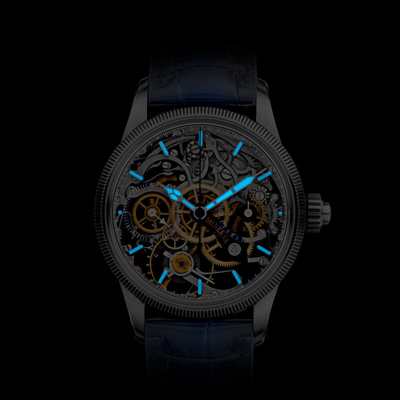 Montre Montblanc 1858 The Unveiled Minerva Chronograph Limited Edition - 100 pièces
