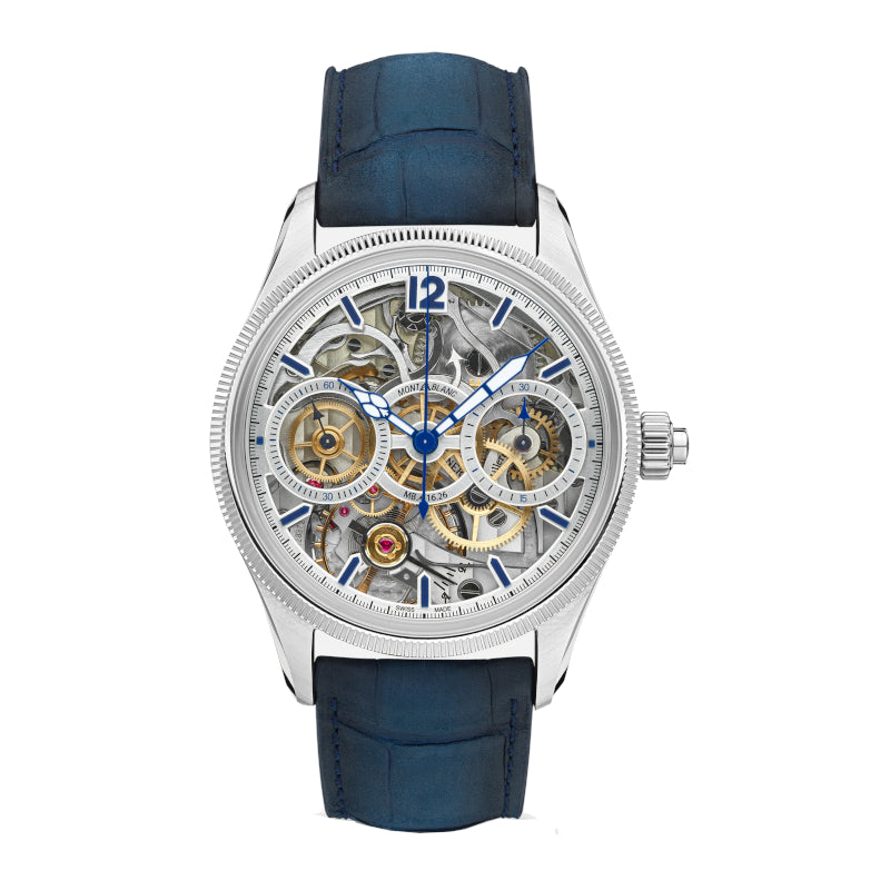 Montre Montblanc 1858 The Unveiled Secret Minerva Monopusher Chronograph Limited Edition - 58 pièces