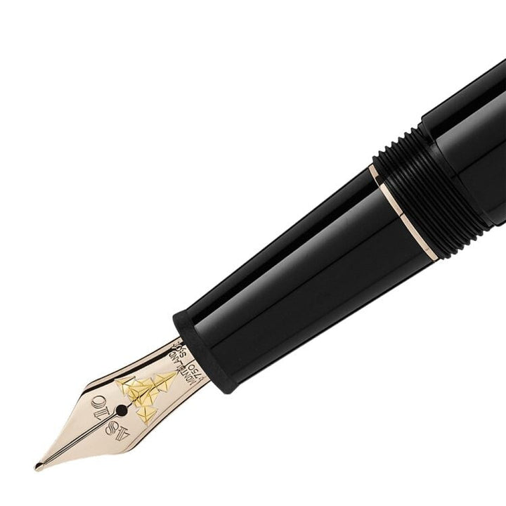 Meisterstuck Doue Geometry classic fountain pen F Boutique Montblanc Monaco