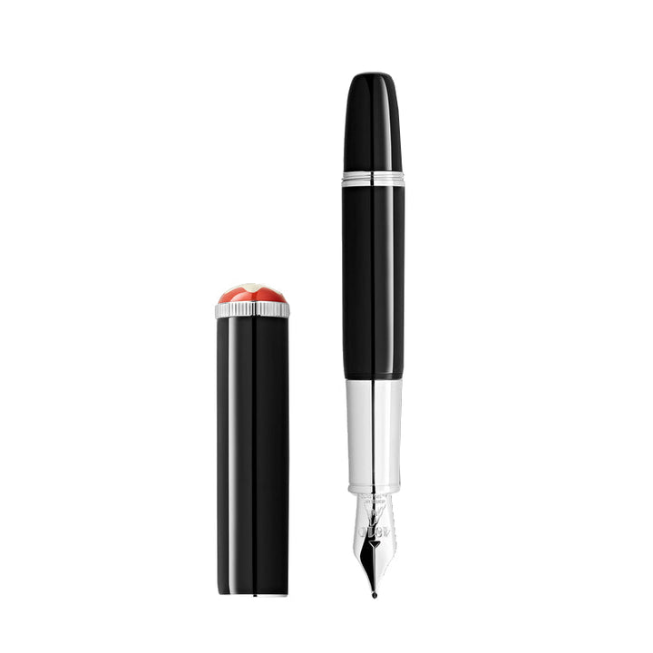 Stylo plume (M) noir Montblanc Heritage Rouge et Noir « Baby » Édition Spéciale