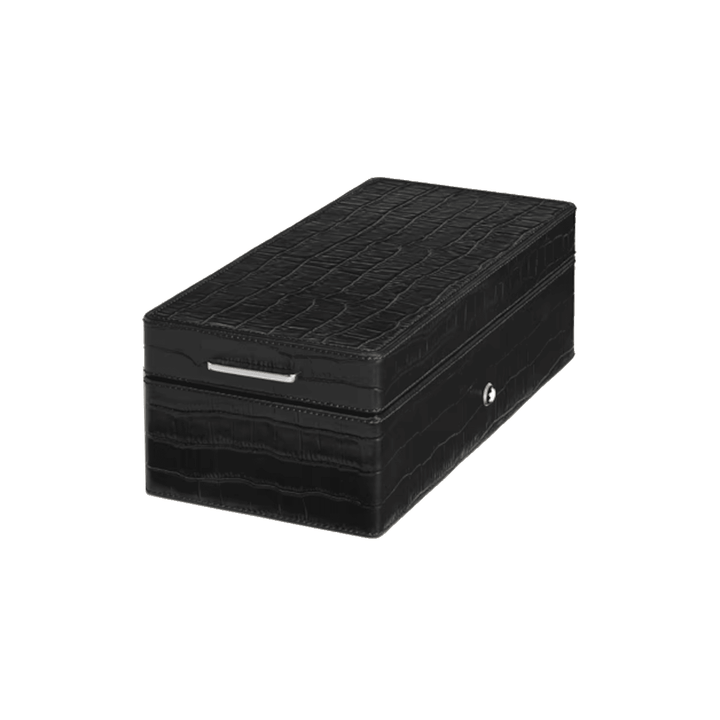 Accessoire de bureauMontblancBoîte à stylos Montblanc en cuir embossé croco
