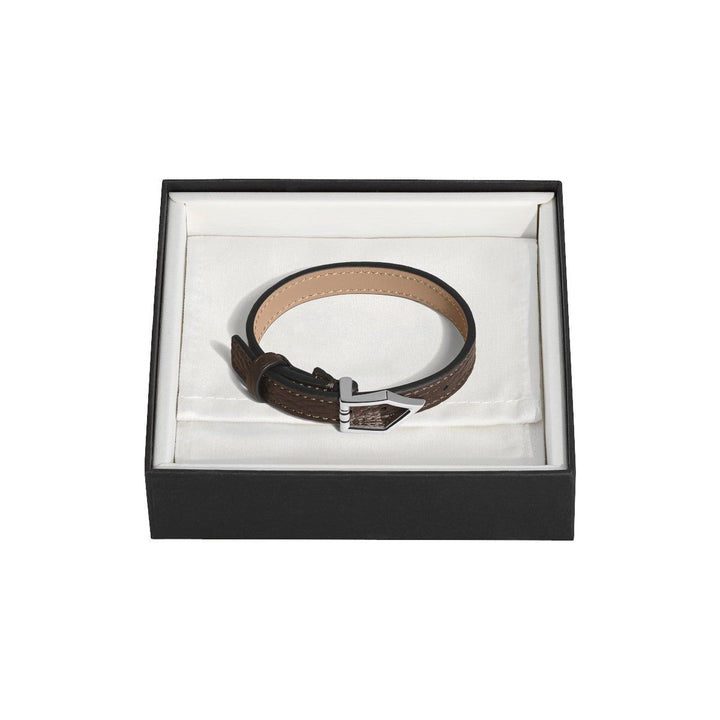 BraceletMontblancBracelet Ajustable Horseshoe Montblanc grainé Ebène