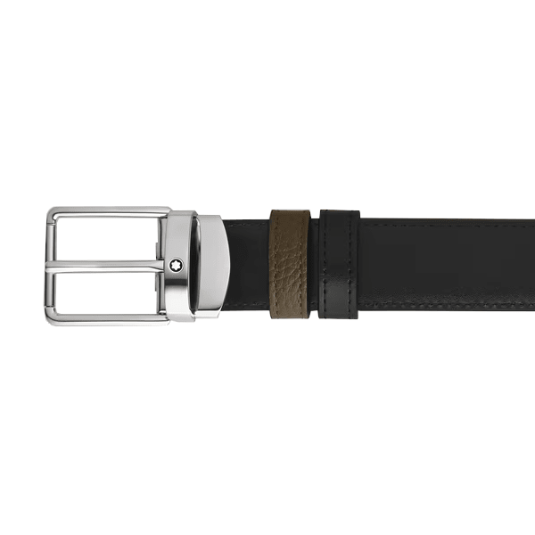 Ceinture hommeMontblancCeinture Montblanc réversible à boucle Everyday de 30 mm en cuir
