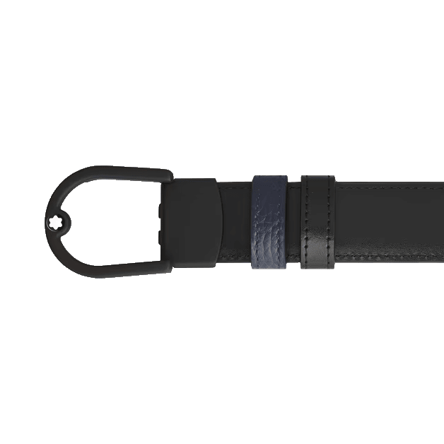 Ceinture hommeMontblancCeinture réversible Horseshoe 30 mm en cuir Montblanc Grainé