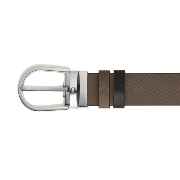 Ceinture hommeMontblancCeinture Réversible Montblanc Horseshoe 35 mm en Cuir Extreme
