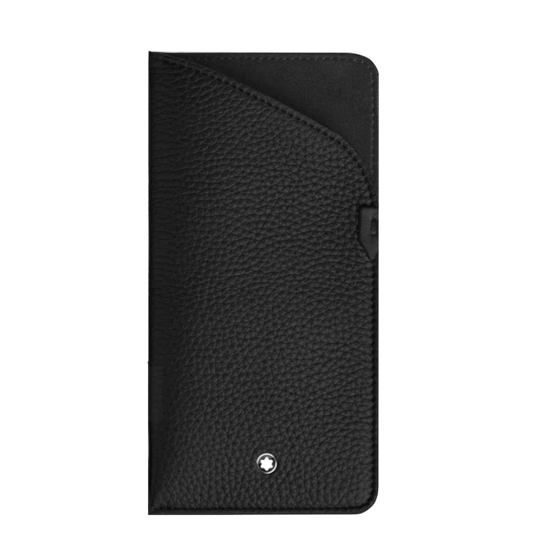 Étui à LunettesMontblancÉtui à Lunettes Montblanc en Cuir Grainé Noir