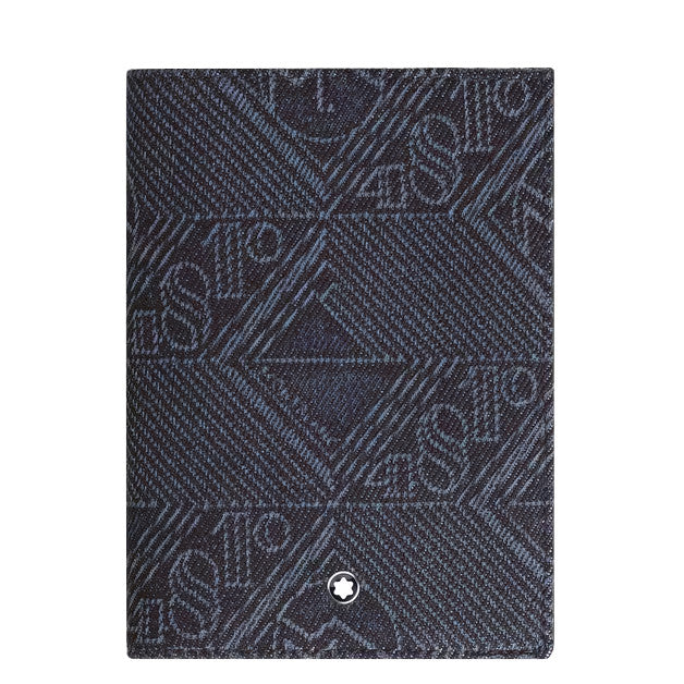Porte-Passeport Montblanc en Tissu Denim 4810
