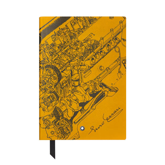 Carnet Moyen Format, Great Characters Enzo Ferrari Special Edition Giallo Modena, Pages Lignées