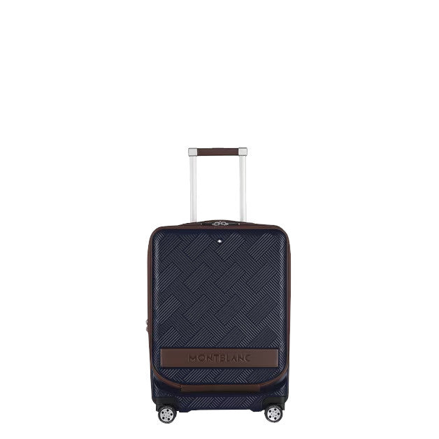 Valise Cabine Montblanc #MY4810 avec Poche Avant, Bleu marine