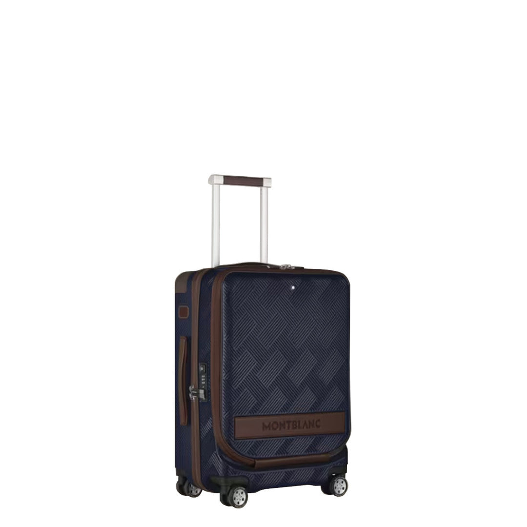 Valise Cabine Montblanc #MY4810 avec Poche Avant, Bleu marine