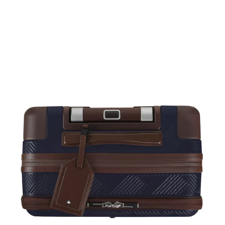 Valise Cabine Montblanc #MY4810 avec Poche Avant, Bleu marine