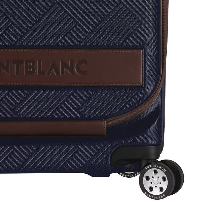 Valise Cabine Montblanc #MY4810 avec Poche Avant, Bleu marine