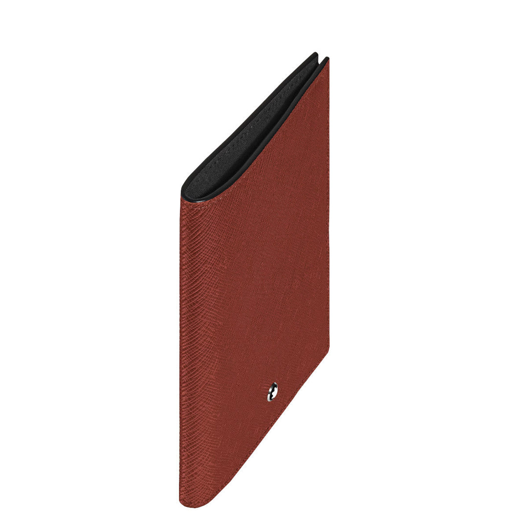 Porte-passeport en cuir Montblanc Sartorial Rouge