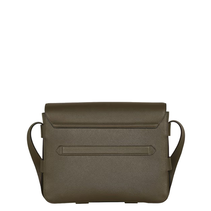 Sac Messenger Montblanc en cuir Sartorial Kaki