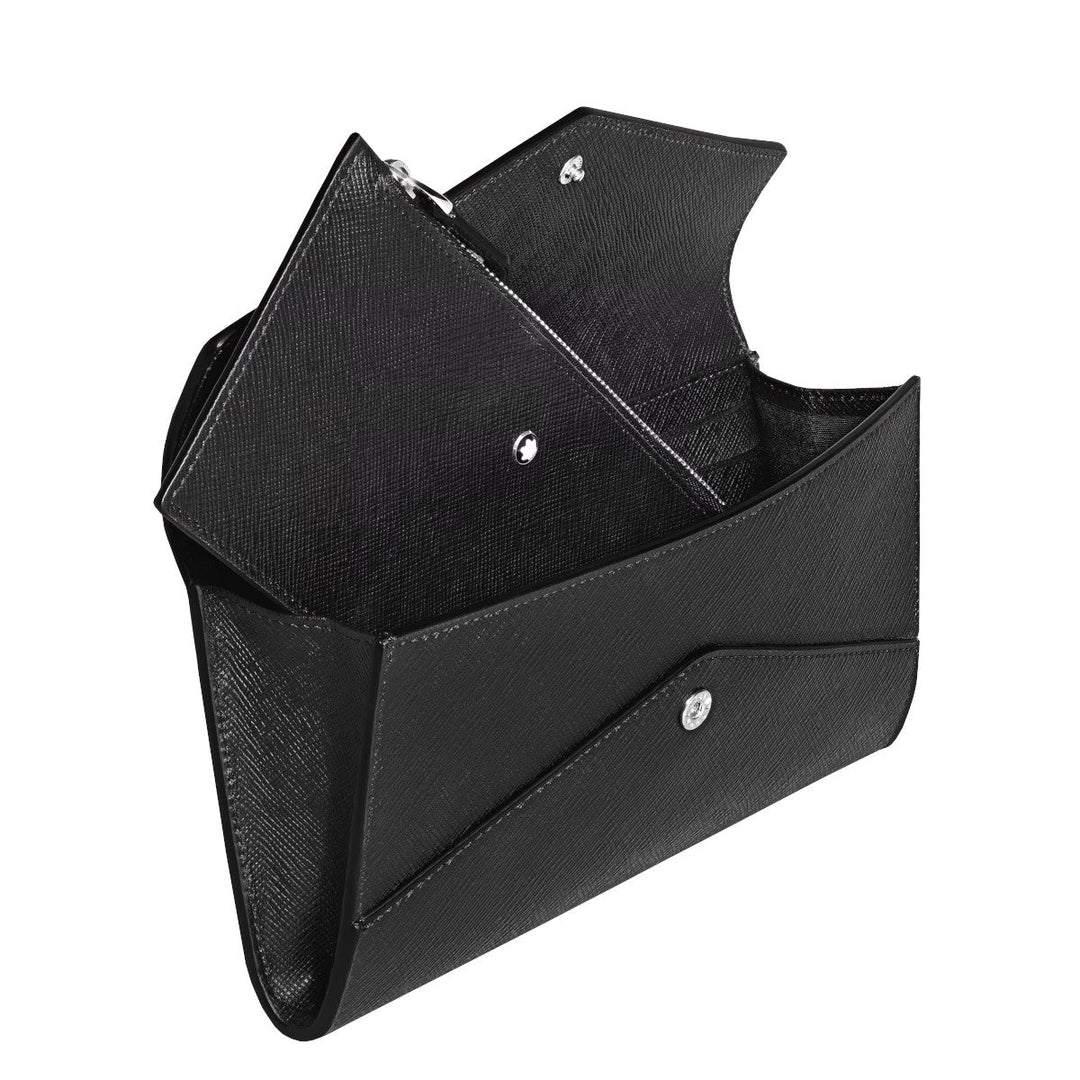 Portefeuille Envelope Continental fin Montblanc Sartorial Noir