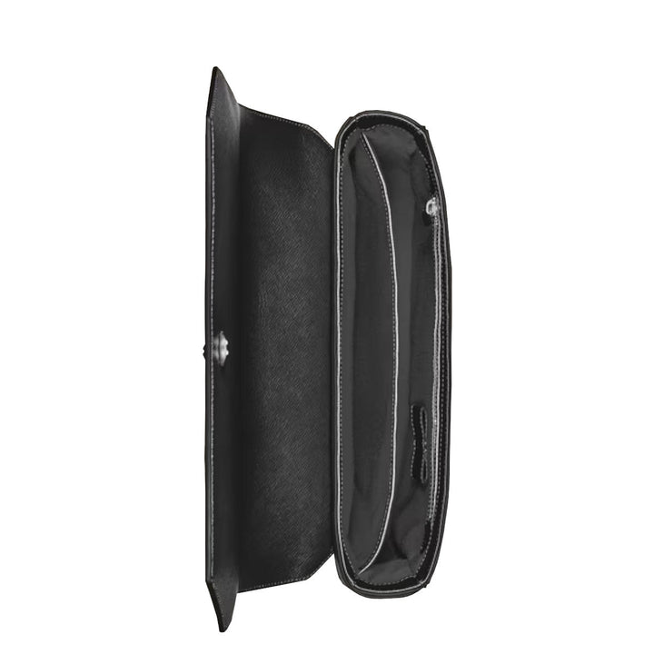 Sac Messenger Montblanc en cuir Sartorial Noir