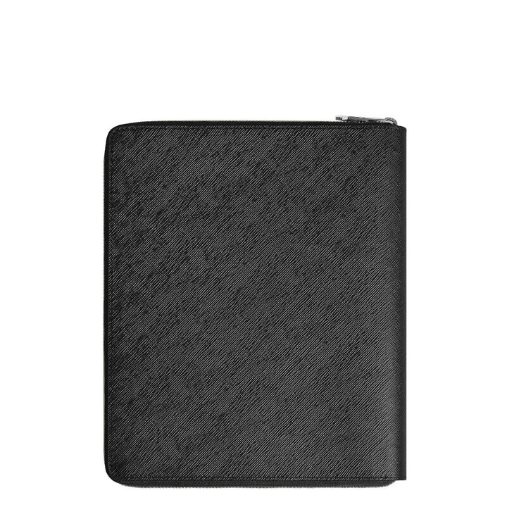 Étui pour Carnet Petit Format Zippé Montblanc Sartorial Noir