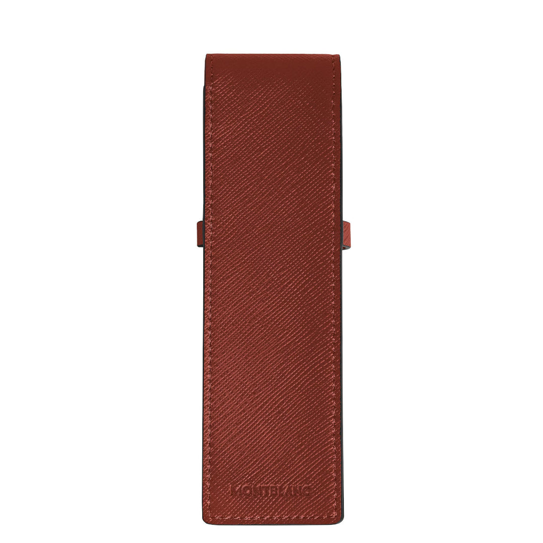 Étui pour 2 instruments d'écriture Montblanc Sartorial Rouge
