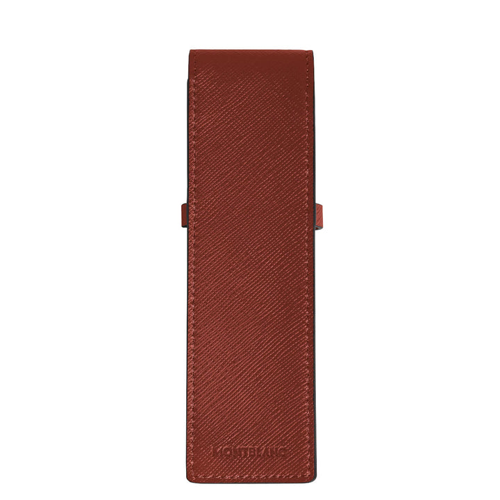 Étui pour 2 instruments d'écriture Montblanc Sartorial Rouge