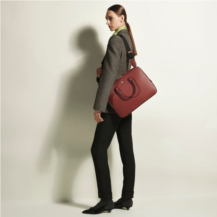 Porte-documents fin Montblanc Sartorial Rouge