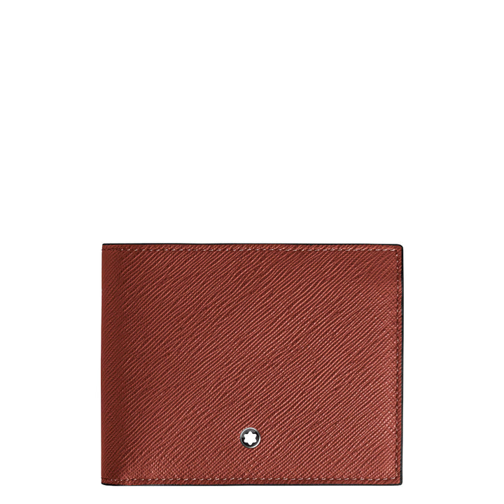 Portefeuille 6cc Montblanc Sartorial Rouge