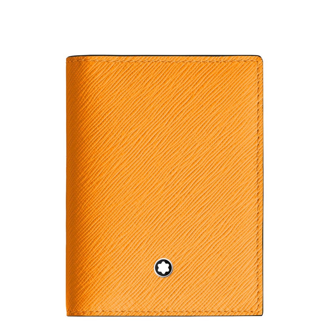 Porte-cartes 4cc Montblanc Sartorial Safran