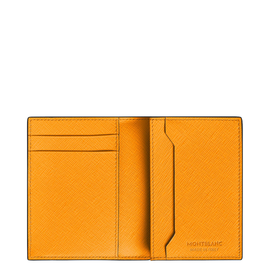 Porte-cartes 4cc Montblanc Sartorial Safran