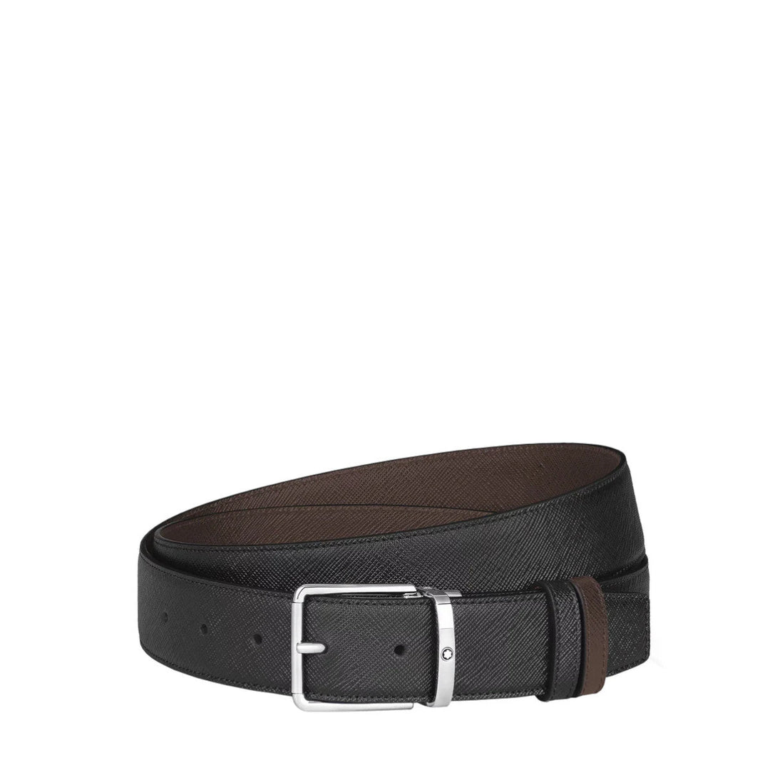 Ceinture Réversible Everyday Montblanc 35 mm en Cuir Sartorial (160 cm)