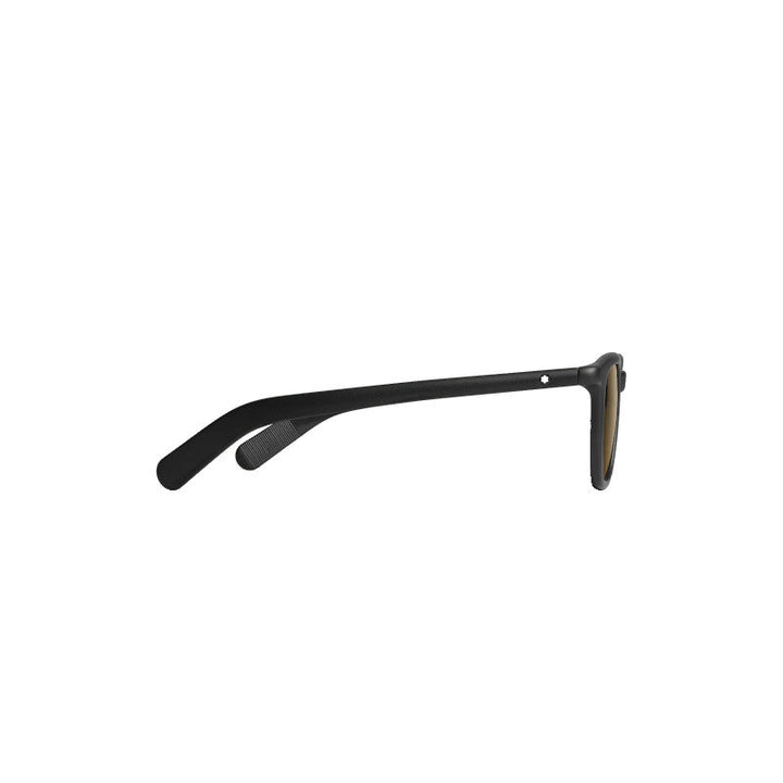 Lunettes de soleil carrées à monture en acétate noire