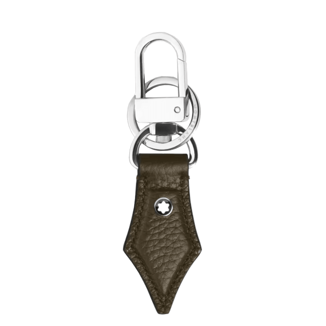 Porte - clésMontblancPorte - clés plume en cuir Montblanc Grainé