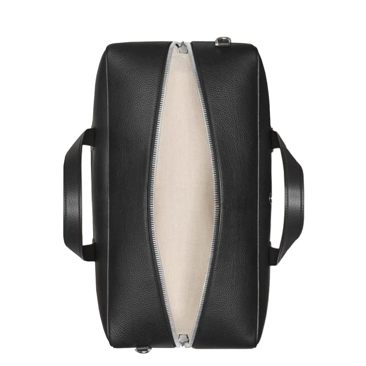 Porte - documentsMontblancSac Weekender 45 en Cuir Grainé Montblanc Noir