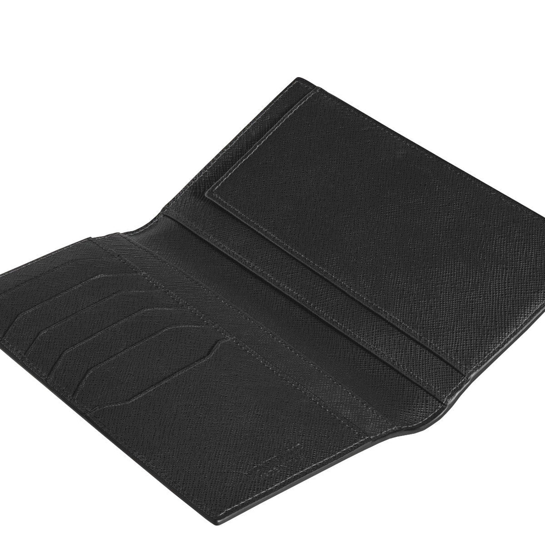 PortefeuilleMontblancPortefeuille Long 6cc Montblanc Sartorial Noir
