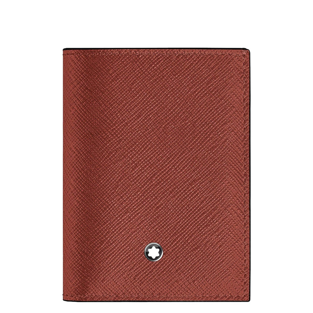 PortefeuilleMontblancPortefeuille mini format 4cc Montblanc Sartorial Rouge