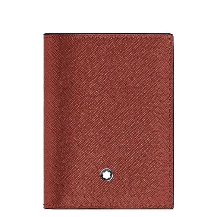 PortefeuilleMontblancPortefeuille mini format 4cc Montblanc Sartorial Rouge