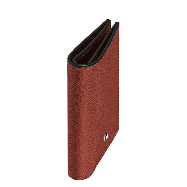 PortefeuilleMontblancPortefeuille mini format 4cc Montblanc Sartorial Rouge