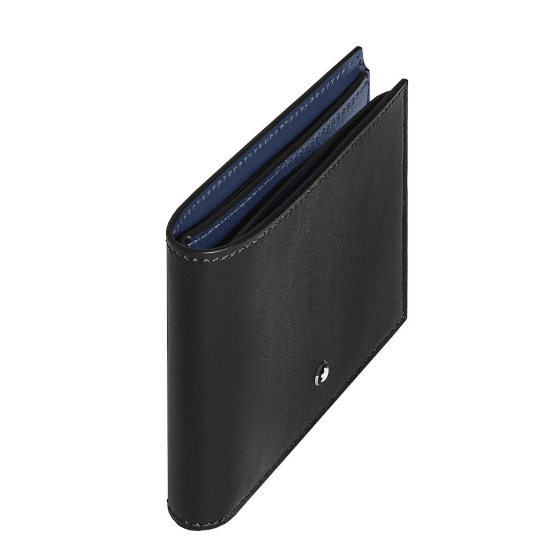 PortefeuilleMontblancPortefeuille Montblanc 8cc en Cuir Meisterstück Noir | Bleu