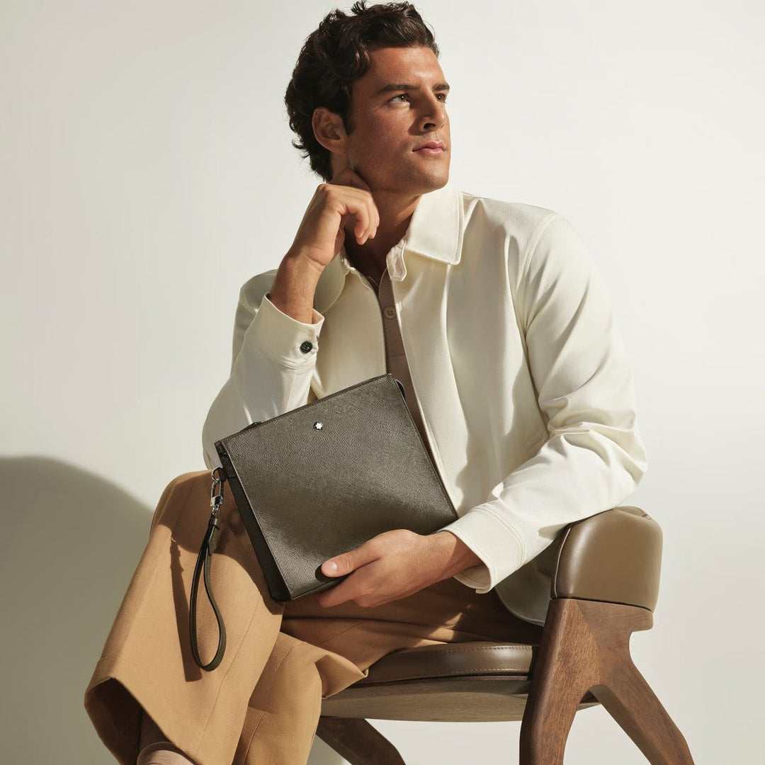 Sac pochetteMontblancPochette Montblanc Sartorial Kaki