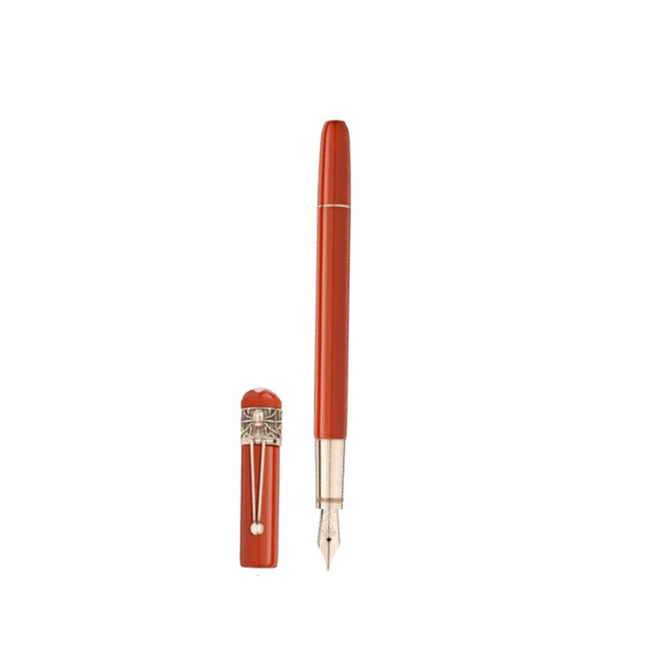 Montblanc Heritage Red and Black Spider Metamorphosis Fountain Pen