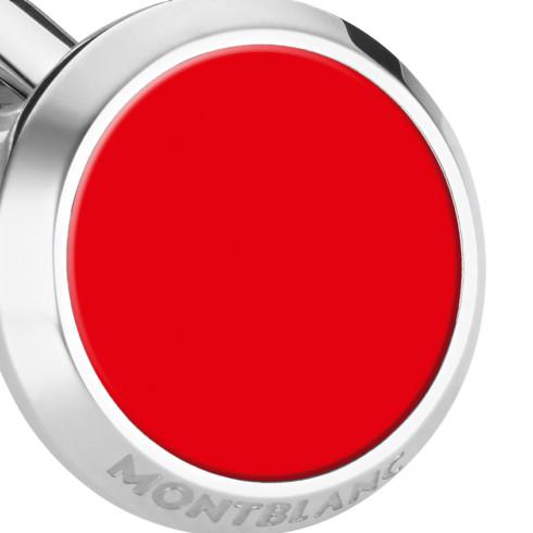 Red cufflinks – Boutique Montblanc Monaco