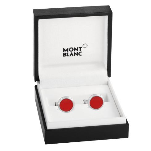 Red cufflinks – Boutique Montblanc Monaco