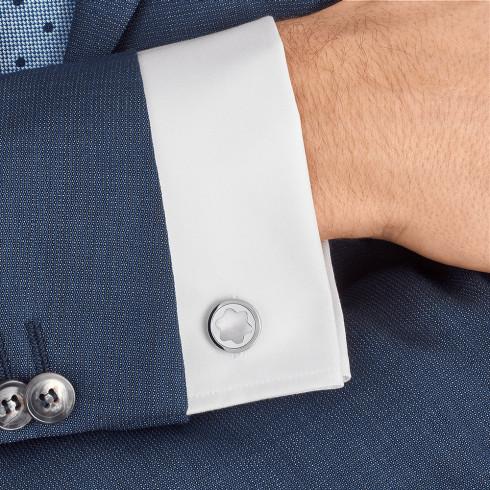 MONT BLANC シルバー 星形カフリンクス Star cufflinks – Boutique Montblanc Monaco