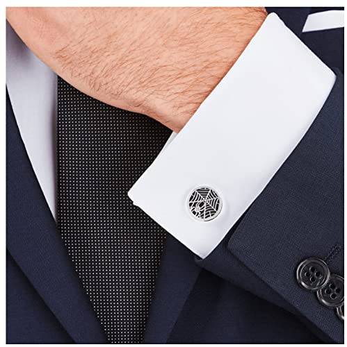 MONTBLANC 地球儀デザイン カフリンクス MONTBLANC モンブラン 地球モチーフカフス SS/ ステンレス