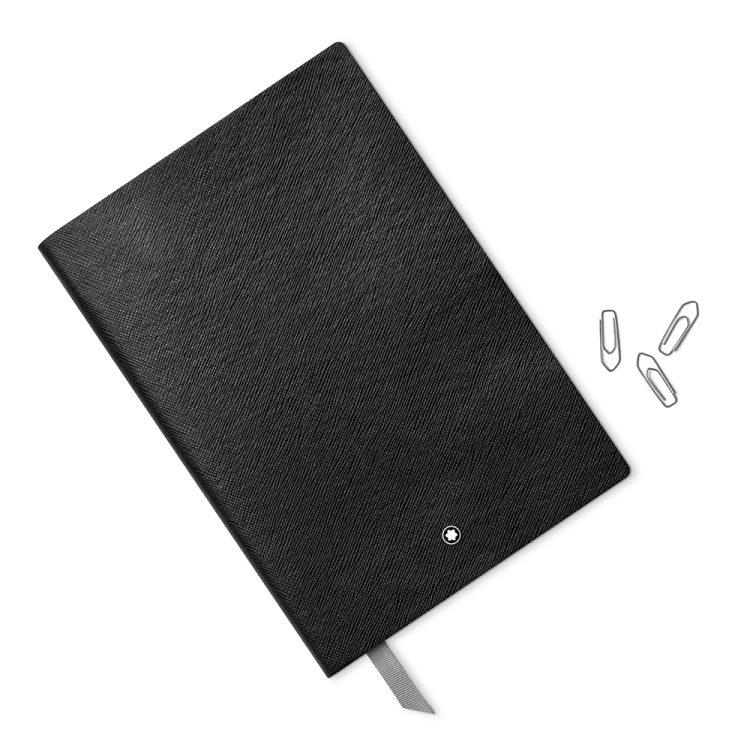 Carnet #146 Noir Montblanc Fine Stationery, Quadrille - Boutique-Officielle-Montblanc-Cannes