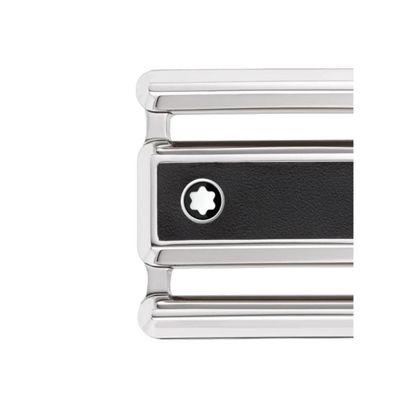 Reversible black / brown business belt cut-to-size